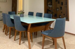 THD Ceramic top 6seater Dining Table