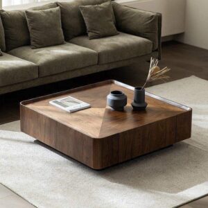 Horizon Square Storage Coffee Table — view 2