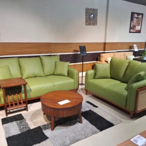 Sage Cane-Arm Sofa Set — 3+2 — main