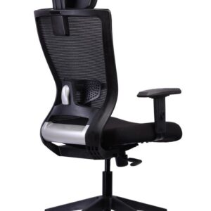 Ergonomic Mesh Chair with Lumbar and Headrest — view 2