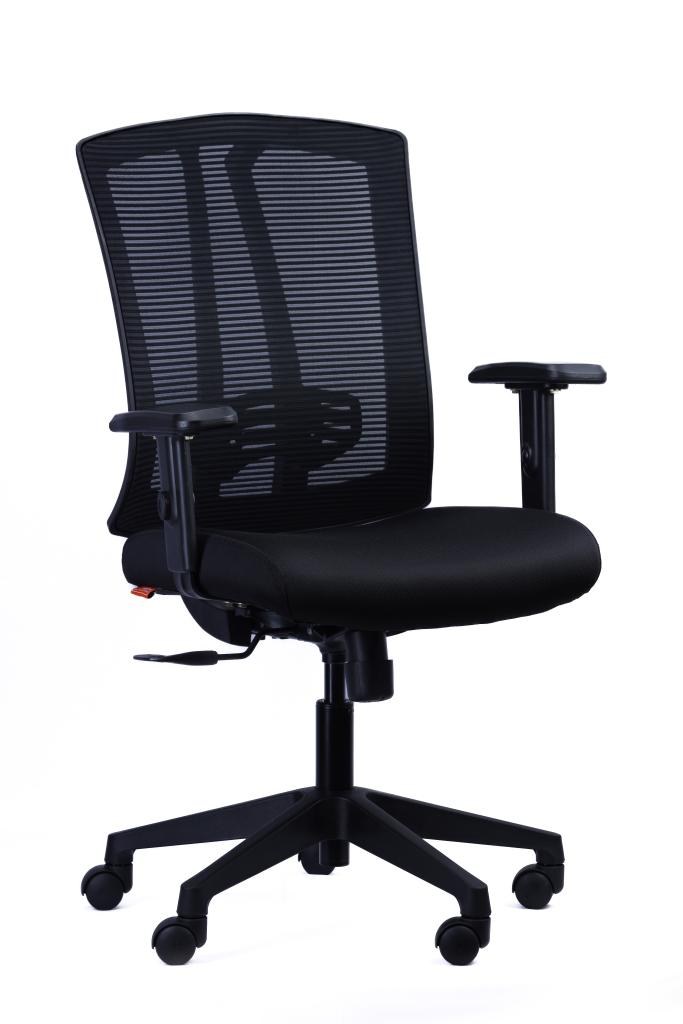 Mid-Back Black Mesh Task Chair — main