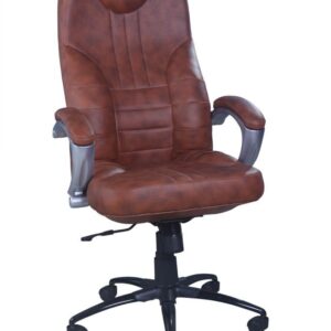 Tan Channel PU Executive Chair — main