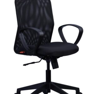 Y-Back Mesh Chair — Black Seat — main