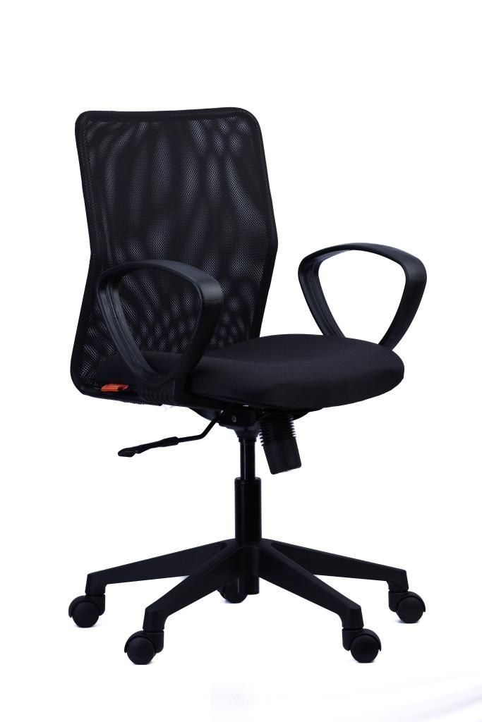 Y-Back Mesh Chair — Black Seat — main