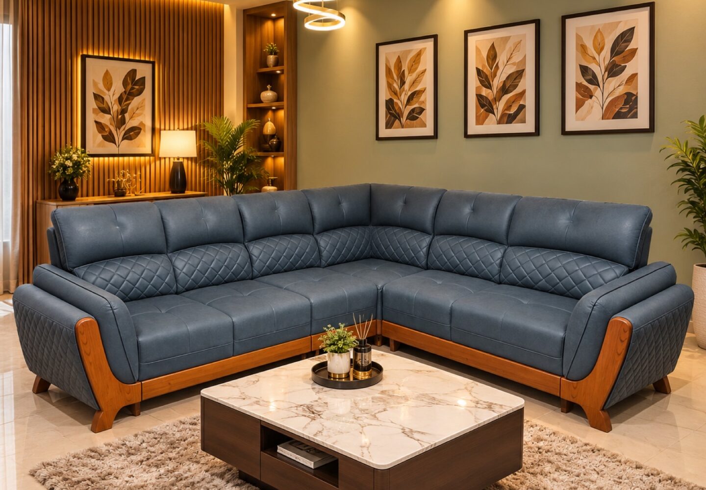 Furniture shop in Trivandrum — living sofas at Thomson Home Depot Kesavadasapuram